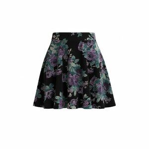 Vintage 90s Y2K Floral Midi Skirt